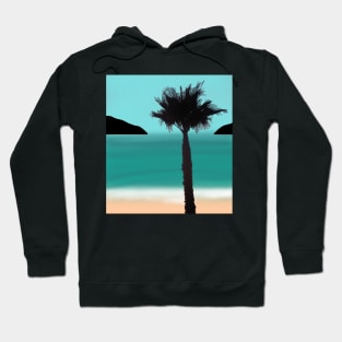 Palmtree scenery Hoodie